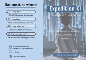 Vorschau - Arbeitsblätter - 4-Seitiger Flyer | Falzflyer | Dokumentgestaltung mit Word | WiK | Informatik - Seite 2