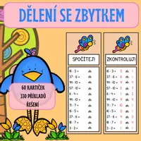 Náhled - DĚLENÍ SE ZBYTKEM - krycí list