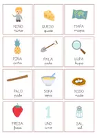 Vista previa - Tarjetas / Manipulativos - TARJETAS DE VOCABULARIO - página 2