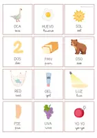 Vista previa - Tarjetas / Manipulativos - TARJETAS DE VOCABULARIO - página 3