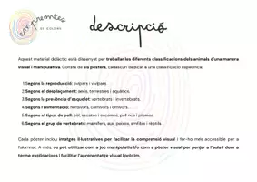 Vista previa - Hojas de trabajo - CLASSIFIQUEM ELS ANIMALS! - página 2