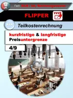 Vorschau - Spiele - kurzfristige und langfristige Preisuntergrenze (Teilkostenrechnung Flipper 4/9) - Deckblatt