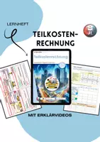 Vorschau - Unterrichtsreihen - Teilkostenrechnung - interaktives Lernheft inkl. Lösungsheft - Deckblatt