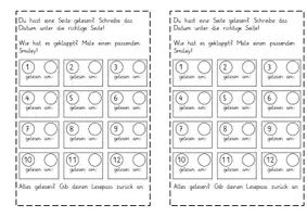 Vorschau - Arbeitsblätter - Lesepass Texte, Fragen und Antworten Berühmte Persönlichkeiten Textebene - Seite 3
