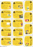 Aperçu - Apprentissages en autonomie - Cartes privilèges - Page 1