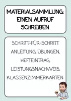 Vorschau - Arbeitsblätter - 3 in 1 Materialpaket - Aufruf, Märchen und Kurzgeschichten - Seite 1