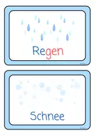Vorschau - Lehrpläne/Lehrermaterial - Wetterkarten für die 1.Klasse (blau) - Seite 3