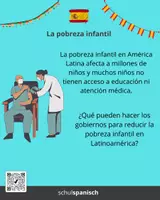 Vorschau - Bildkarten - Spanische Redekarten "Latinoamérica, el desafío de la pobreza infantil" - Seite 3