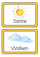 Vorschau - Lehrpläne/Lehrermaterial - Wetterkarten: Deutsch, Französisch & Englisch (orange) - Seite 2