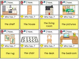 Vorschau - Spiele - I have... who has...? In the house, rooms and furniture - Seite 2