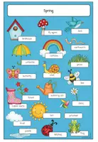 Vorschau - Arbeitsblätter - Spring | Frühling | Englisch | Materialpaket - Seite 3