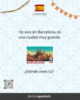 Vorschau - Bildkarten - Spanische Redekarten "Mi ciudad y mi barrio" - Seite 3