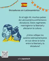 Vorschau - Bildkarten - Spanische Redekarten "Latinoamérica, libertad y dictadura a partir del siglo XX" - Seite 3