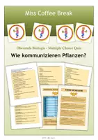 Vorschau - Quiz - Wie kommunizieren Pflanzen? - Quiz - Deckblatt