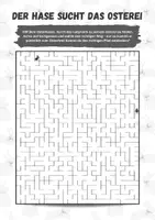 Vorschau - Arbeitsblätter - Oster - Maze: Kostenloses Rätsel für deinen Unterricht #Ostern - Seite 1