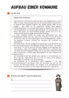 Vorschau - Arbeitsblätter - Kommunalpolitik: Aufbau einer Kommune - Seite 1