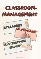 Vorschau - Präsentationen/Tafelbilder - CLASSROOM MANAGEMENT – für klare Unterrichtsstrukturen - Deckblatt