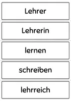 Vorschau - Präsentationen/Tafelbilder - SCHULE - Nomen, Verben, Adjektive (Wortarten üben) - Seite 2
