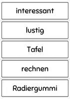 Vorschau - Präsentationen/Tafelbilder - SCHULE - Nomen, Verben, Adjektive (Wortarten üben) - Seite 3