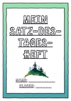 Vorschau - Arbeitsblätter - Satz des Tages / Satz der Woche - Heft mit Nachschlagewerk und Übersichtsseiten (Infoseiten zu den Themen zum Nachlesen) - Seite 1