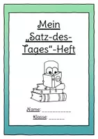 Vorschau - Arbeitsblätter - Satz des Tages / Satz der Woche - Heft mit Nachschlagewerk und Übersichtsseiten (Infoseiten zu den Themen zum Nachlesen) - Seite 3