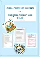 Vorschau - Arbeitsblätter - Lernziele zum Dossier Alles rund um Ostern - Deckblatt
