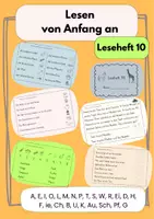 Vorschau - Stundenentwürfe - Materialpaket "Lesen von Anfang an - Alles für Klasse 1" - Seite 1