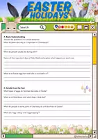 Vorschau - Arbeitsblätter - Easter Holidays Reading - Grade 8/9 - Seite 2