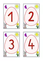 Vorschau - Spiele - Simultane Mengenerfassung 🐣 4 bunte Kartenspiele mit Ostermotiven - Seite 3