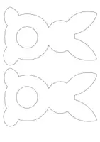 Vorschau - Mal- und Bastelvorlagen - Pompom Hase - Süße Bastelidee zu Ostern (stehender Osterhase) - Seite 1