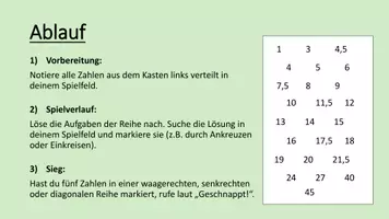 Vorschau - Arbeitsblätter - Mathe-Spiel: Zahlenjagd zum Thema proportionale Zuordnungen - Seite 2