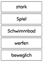 Vorschau - Präsentationen/Tafelbilder - SPORT - Nomen, Verben, Adjektive (Wortarten üben) - Seite 3