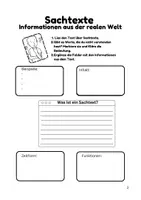 Vorschau - Arbeitsblätter - Sachtexte_Infotext und Merkhefteintrag - Seite 2