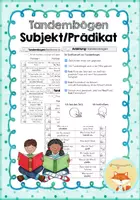 Vorschau - Arbeitsblätter - Tandembogen - Subjekt & Prädikat bestimmen - Deckblatt