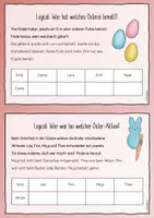 Vorschau - Arbeitsblätter - zum Ausprobieren: Oster-Logicals - Arbeitsblätter und Folienstift-Karten - Seite 3