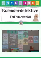 Vorschau - Arbeitsblätter - Materialpaket - Kalenderdetektive - Seite 1