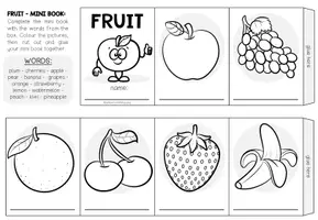 Vorschau - Arbeitsblätter - Fruit / Fruits / Obst – Wortschatz Englisch | Mini Dictionary / Mini Wörterbuch 3.–4. Klasse - Seite 2