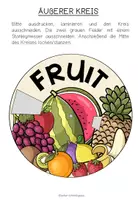 Vorschau - Arbeitsblätter - FRUIT - Vocabulary Wheel - Seite 2