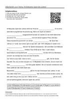 Vorschau - Arbeitsblätter - Arbeitsblatt "Kritikerpreis Spiel des Jahres" + interaktive Lösung & MP3 + - Deckblatt