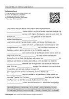 Vorschau - Arbeitsblätter - Arbeitsblätter zum Thema "Lady Godiva" (Lückentext, Hörverstehen) + Lösung & MP3 - Deckblatt