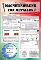 Vorschau - Stundenentwürfe - Magnetisierung – Elementarmagnete, Magnetisieren & Entmagnetisieren | Physik Magnetismus - Deckblatt