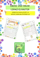 Vorschau - Lehrpläne/Lehrermaterial - Lernzielraster Ebene und Raum- Lehrplan neu Mathematik Österreich - Deckblatt