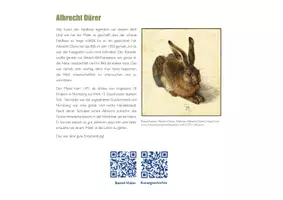 Vorschau - Mal- und Bastelvorlagen - Albrecht Dürer Ausmalbild - Seite 1