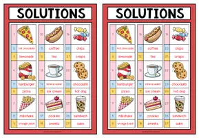 Vorschau - Spiele - Fast Food, Drinks & Sweets - Vocabulary Board Game - Seite 3