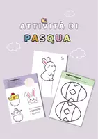 anteprima - Materiale interattivo - Pacchetto di attività di Pasqua - Pagina di copertina