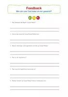 Vorschau - Arbeitsblätter - Sachtexte sinnerfassend lesen mit Lesefeedback _ Thema Social Media _ Chancen und Risiken im Netz - Seite 3