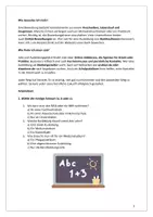 Vorschau - Arbeitsblätter - DaZ - Text der Woche Möglichkeiten nach der Schule - Seite 1