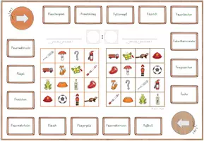 Vorschau - Unterrichtsreihen - Freiarbeit F, Einführung Buchstabe F, 3x Bingo, 6x Domino, 1x Domino Tafelmaterial, vielfach differenziert! Mit Selbstkontrolle - Seite 3