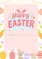 Vista previa - Hojas de trabajo - Easter booklet - Portada