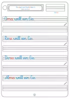 Vorschau - Arbeitsblätter - Schreibschrift Ei - Seite 2